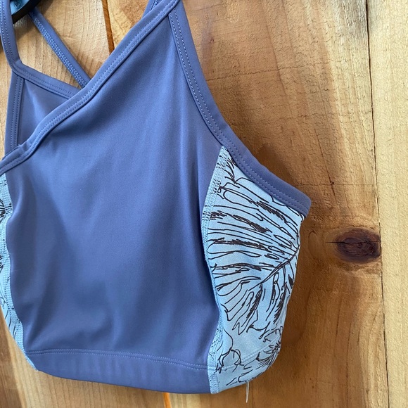 Free People Movement Fired Up Sports Bra Floral Active workout gym - Picture 3 of 5